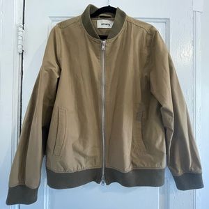 Buck Mason Oil Cloth Bomber, Size Large, Original MSRP $225